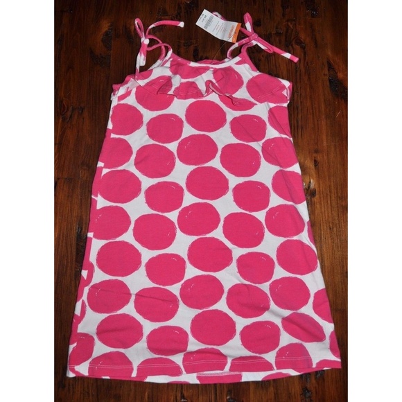 New GYMBOREE Daisy Park Retro Dots Shift Dress NWT - Picture 6 of 8